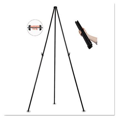View larger image of Instant Easel, 61.5" High, Black, Steel, Heavy-Duty