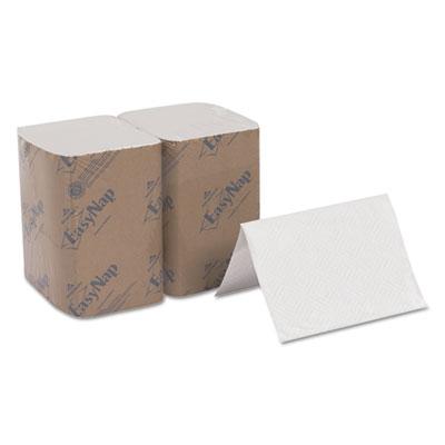 View larger image of Interfold Napkin Refills, 2 Ply, 6 1/2x9 7/8, White, 500/Pk, 6 Pack/Ctn