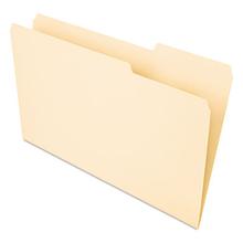 Interior File Folders, 1/3-Cut Tabs, Legal Size, Manila, 100/Box