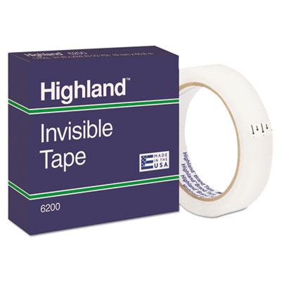 View larger image of Invisible Permanent Mending Tape, 3" Core, 0.75" x 72 yds, Clear