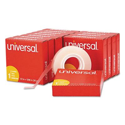 View larger image of Invisible Tape, 1" Core, 0.5" x 36 yds, Clear, 12/Pack