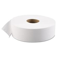 JRT Bath Tissue, Jumbo, Septic Safe, 1-Ply, White, 3.5" x 4,000 ft, 6/Carton