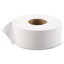 Jrt Jr. Bath Tissue, Jumbo, Septic Safe, 1-Ply, White, 3.5" X 2,000 Ft, 12/carton