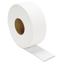 Jrt Jumbo Bath Tissue, Septic Safe, 2-Ply, White, 3.3" X 1,000 Ft, 12 Rolls/carton