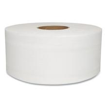 Valay Mini Jumbo Bath Tissue, Septic Safe, 2-Ply, White, 750 ft, 12 Rolls/Carton