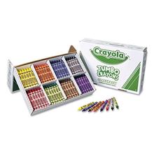Jumbo Classpack Crayons, 25 Each of 8 Colors, 200/Set