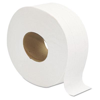 View larger image of Jumbo Jrt Bath Tissue, Septic Safe, 2-Ply, White, 3.25" X 720 Ft, 12 Rolls/carton