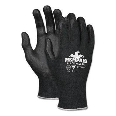 View larger image of Kevlar Gloves 9178NF, Kevlar/Nitrile Foam, Black, Large