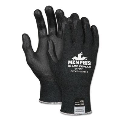 View larger image of Kevlar Gloves 9178NF, Kevlar/Nitrile Foam, Black, X-Large