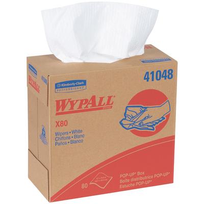 View larger image of Kimberly Clark® WypALL® X80 9.1 x 16.8" Heavy-Duty Wipers Dispenser Box