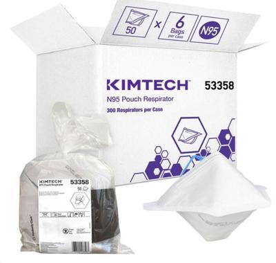 View larger image of Kimtech N95 Pouch Respirator - NIOSH-Approved