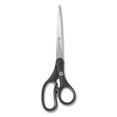 View larger image of KleenEarth Basic Plastic Handle Scissors, 9" Long, 4.25" Cut Length, Black Straight Handle