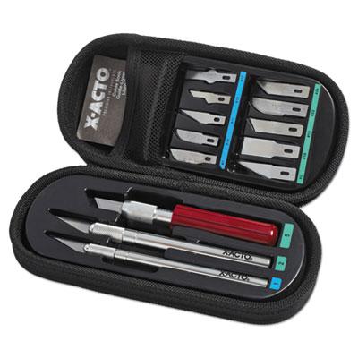 View larger image of Knife Set, 3 Knives, 10 Blades, Carrying Case