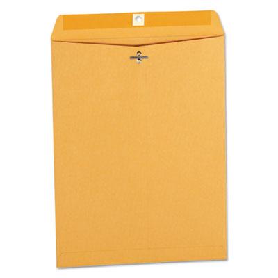View larger image of Kraft Clasp Envelope, #12 1/2, Squar Flap, Clasp/Gummed Closure, 9.5 x 12.5, Brown Kraft, 100/Box