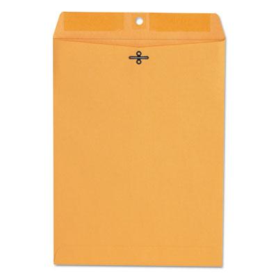 View larger image of Kraft Clasp Envelope, #90, Square Flap, Clasp/Gummed Closure, 9 x 12, Brown Kraft, 100/Box