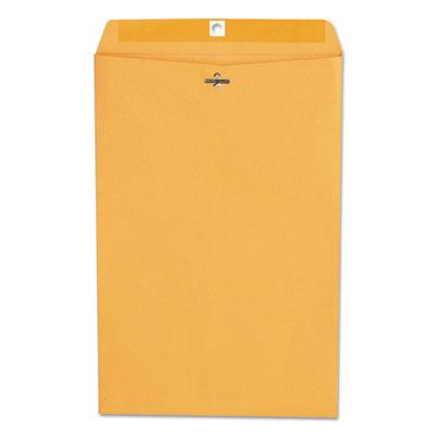 View larger image of Kraft Clasp Envelope, #98, Square Flap, Clasp/Gummed Closure, 10 x 15, Brown Kraft, 100/Box