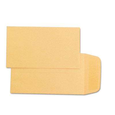 View larger image of Kraft Coin and Small Parts Envelope, #1, Square Flap, Gummed Closure, 2.25 x 3.5, Light Brown Kraft, 500/Box