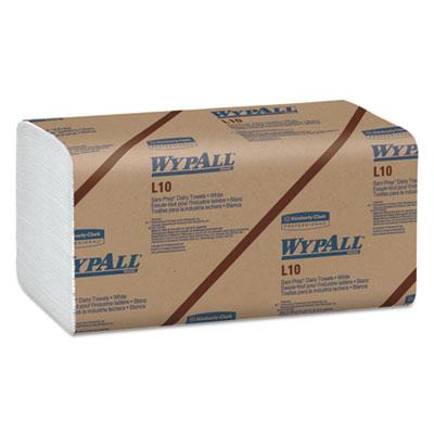 View larger image of L10 SANI-PREP Dairy Towels, Banded, 2-Ply, 9.3 x 10.5, Unscented, White, 200/Pack, 12 Packs/Carton