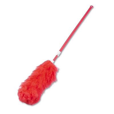 View larger image of Lambswool Extendable Duster, Plastic Handle Extends 35" to 48", Assorted Colors