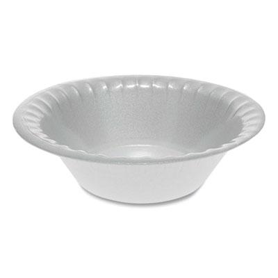 View larger image of Placesetter Deluxe Laminated Foam Dinnerware, Bowl, 12 oz, 6" dia, White, 1,000/Carton