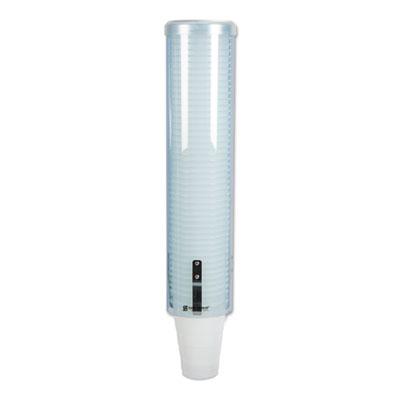 View larger image of Large Pull-Type Water Cup Dispenser, Translucent Blue