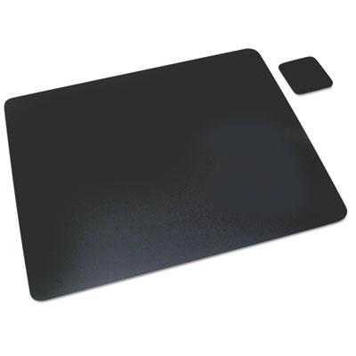 View larger image of Leather Desk Pad with Coaster, 19 x 24, Black