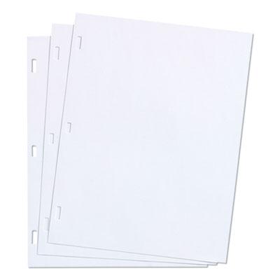 View larger image of Ledger Sheets For Corporation And Minute Book, 11 X 8.5, White, Loose Sheet, 100/box