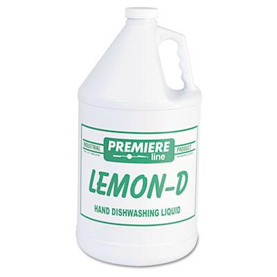 View larger image of Lemon-D Dishwashing Liquid, Lemon, 1gal, Bottle, 4/Carton