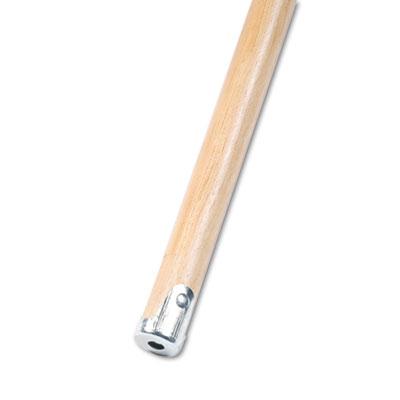 View larger image of Lie-Flat Screw-In Mop Handle, Lacquered Wood, 1 1/8" dia. x 60"L, Natural