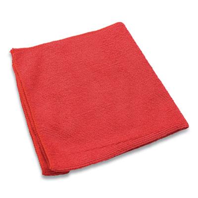 View larger image of Lightweight Microfiber Cloths, 16 x 16, Red, 240/Carton