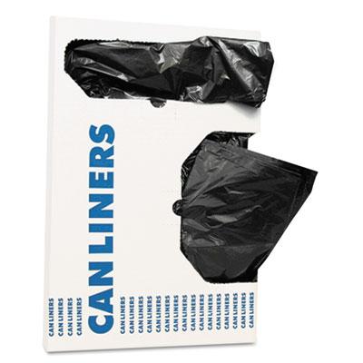 View larger image of Linear Low Density Can Liners with AccuFit Sizing, 16 gal, 1 mil, 24" x 32", Black, 250/Carton