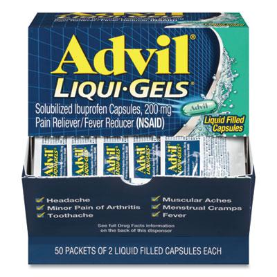View larger image of Liqui-Gels, Two-Pack, 50 Packs/Box