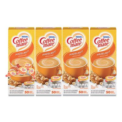 View larger image of Liquid Coffee Creamer, Hazelnut, 0.38 Oz Mini Cups, 50/box, 4 Boxes/carton, 200 Total/carton