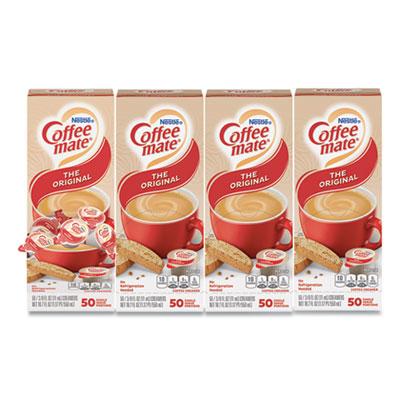 View larger image of Liquid Coffee Creamer, Original, 0.38 Oz Mini Cups, 50/box, 4 Boxes/carton, 200 Total/carton