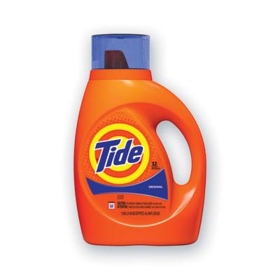 View larger image of Liquid Tide Laundry Detergent, 32 Loads, 46 Oz Bottle, 6/carton