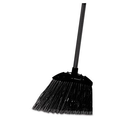 View larger image of Lobby Pro Broom, Poly Bristles, 35", with Metal Handle, Black