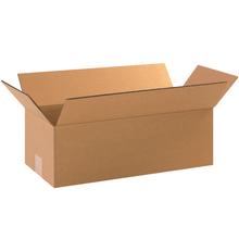 Long Corrugated Boxes, 18" x 8" x 6", Kraft, 25/Bundle, 32 ECT