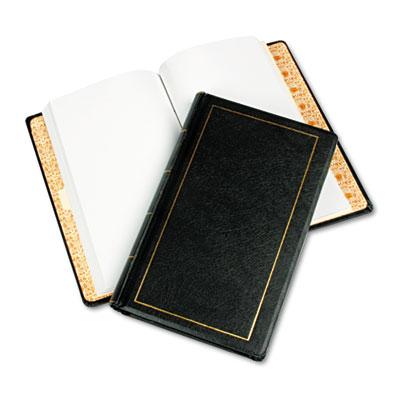 View larger image of Looseleaf Corporation Minute Book, 1-Subject, Unruled, Black/Gold Cover, (250) 14 x 8.5 Sheets