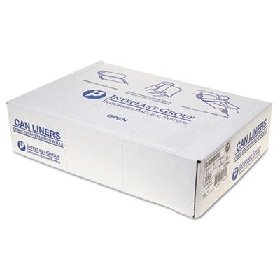 View larger image of Low-Density Commercial Can Liners, 60 gal, 1.15 mil, 38" x 58", Clear, 20 Bags/Roll, 5 Rolls/Carton