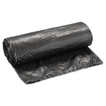 Low-Density Waste Can Liners, 16 gal, 0.35 mil, 24" x 32", Black, 50 Bags/Roll, 10 Rolls/Carton