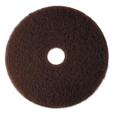 View larger image of Low-Speed High Productivity Floor Pad 7100, 20" Diameter, Brown, 5/Carton