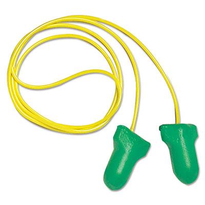 View larger image of MAXIMUM Lite Single-Use Earplugs, Corded, 30NRR, Green, 100 Pairs
