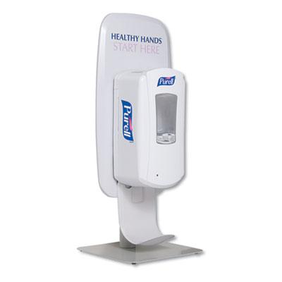 View larger image of LTX or TFX Table Top Dispenser Stand, 3.79" x 17.68" x 9.18", White