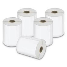 LW Extra-Large Shipping Labels, 4" x 6", White, 220/Roll, 5 Rolls/Pack