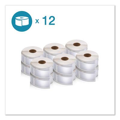 View larger image of LW Multipurpose Labels, 1" x 2.13", White, 500/Roll, 12 Rolls/Pack