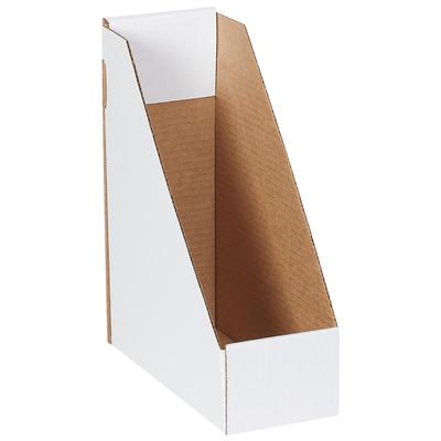 View larger image of 9 1/4" x 4" x 12" White Magazine File Boxes