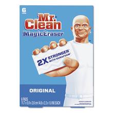 Magic Eraser, 2.3 X 4.6, 1" Thick, White, 6/pack, 6 Packs/carton