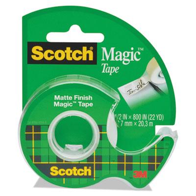 View larger image of Magic Tape in Handheld Dispenser, 1" Core, 0.5" x 66.66 ft, Clear