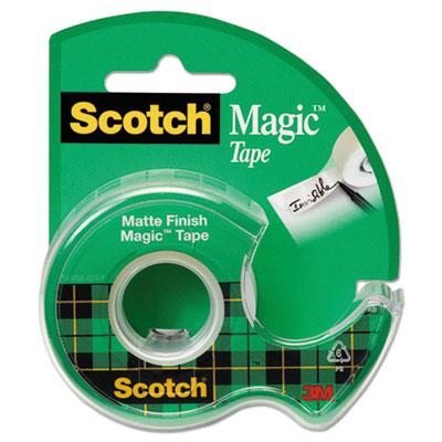 View larger image of Magic Tape in Handheld Dispenser, 1" Core, 0.75" x 25 ft, Clear
