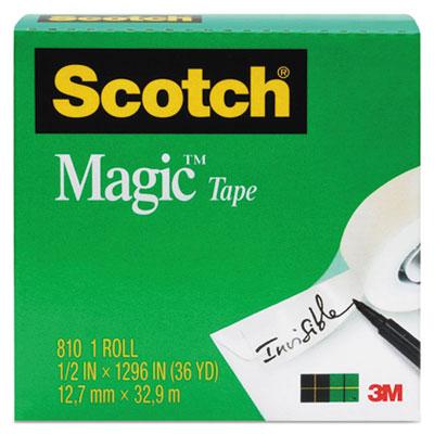 View larger image of Magic Tape Refill, 1" Core, 0.75" x 36 yds, Clear